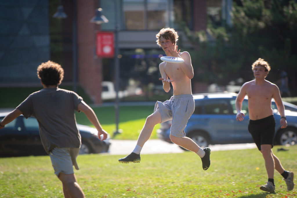 In 1973, Clark was one of the first schools to host a competitive Ultimate Frisbee meet