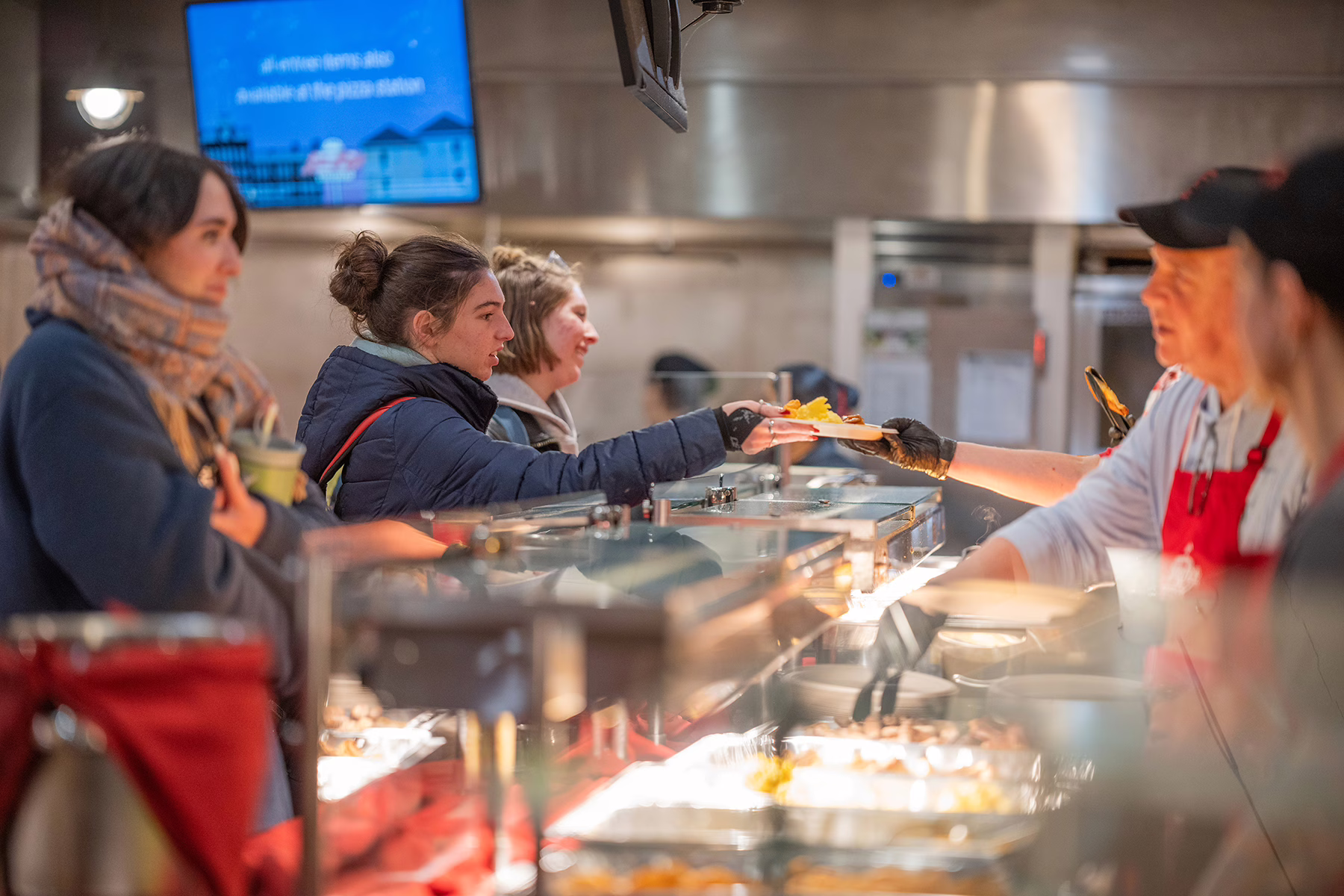 Late Night Breakfast, fall 2025; photo by Natalie Hoang ’25, MBA ’26