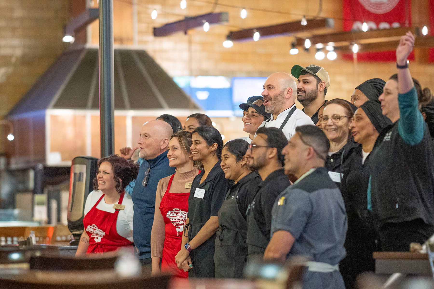 Late Night Breakfast, fall 2025; photo by Natalie Hoang ’25, MBA ’26