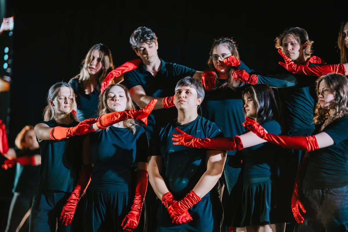 people dancing on stage