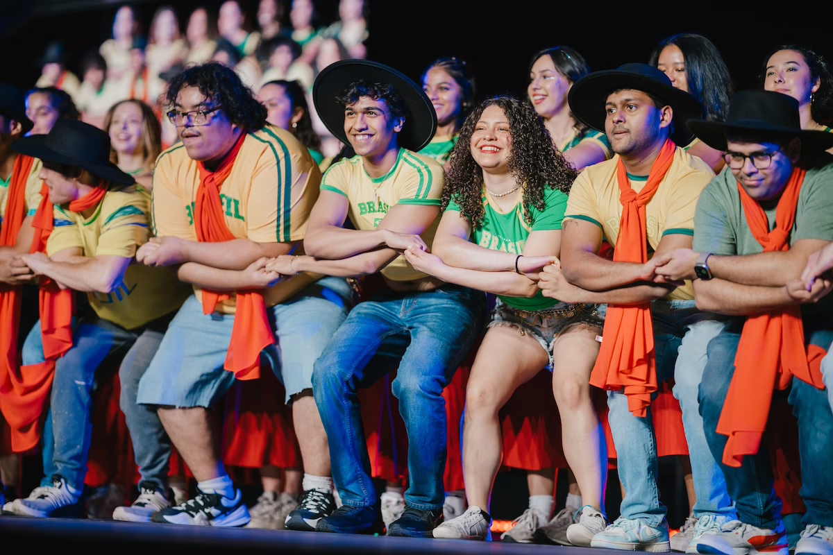 people dancing on stage