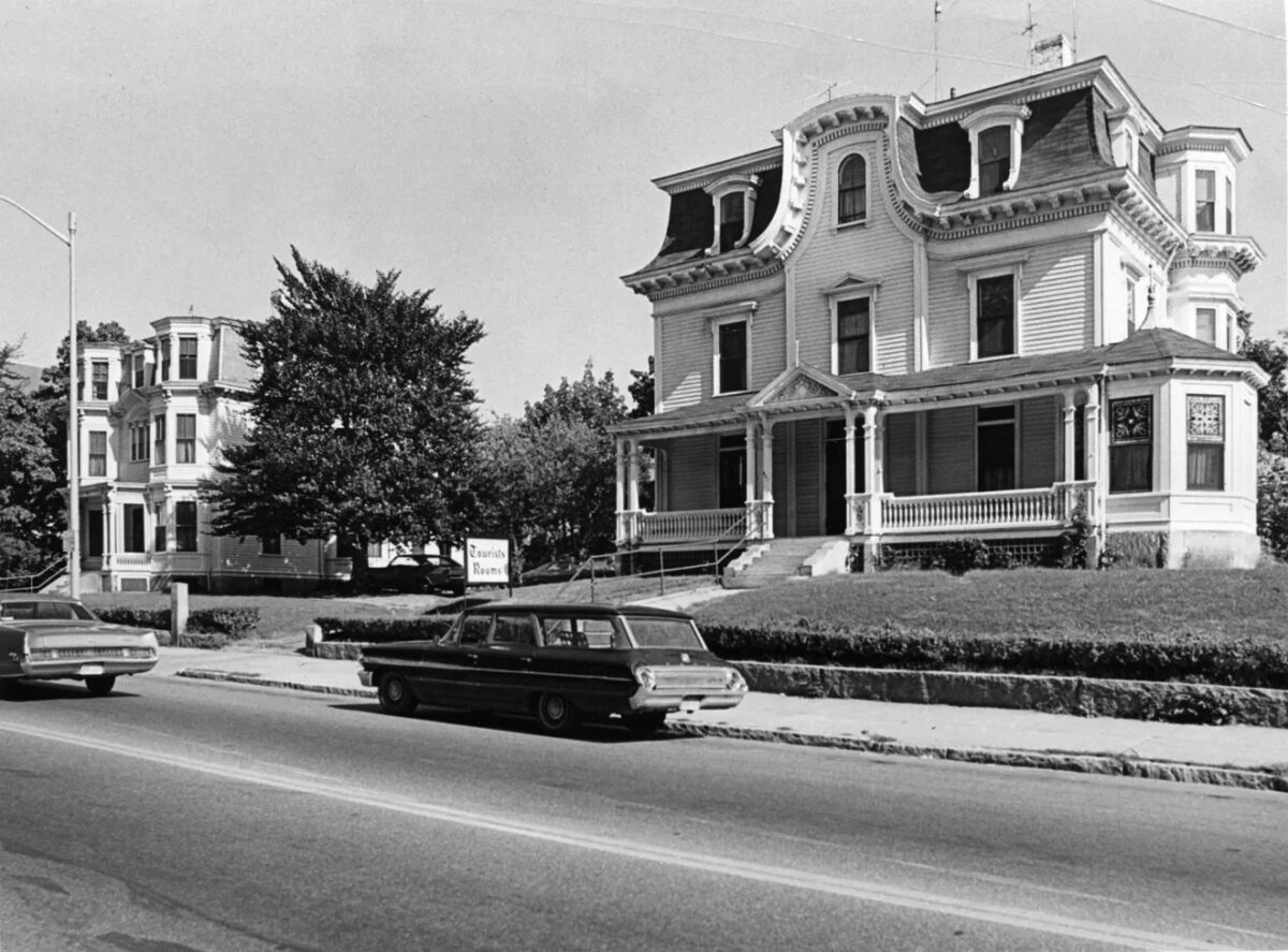 941 Main St., Worcester, home of humorist Robert Benchley, was demomlished in the 1970s