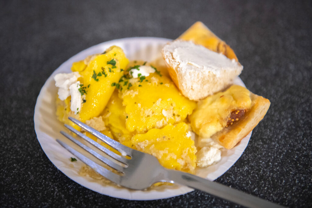 A sampling of the food made by Branson Witt