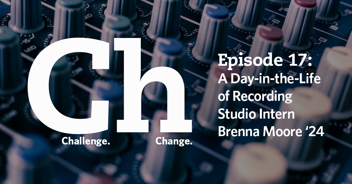 Music major’s internship strikes a personal chord