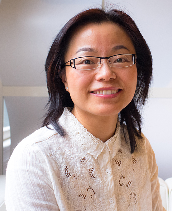 Connie Wan portrait from Clark magazine, fall 2019 