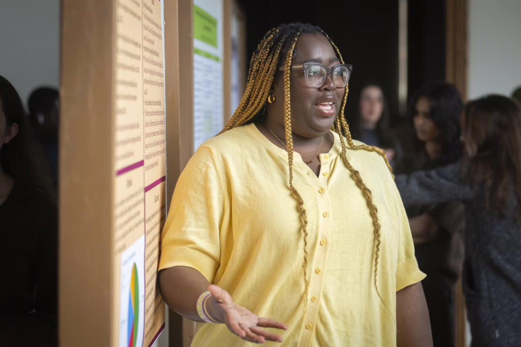 students present research