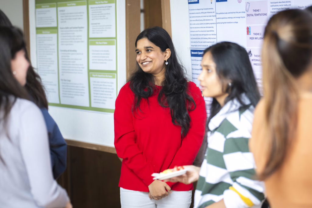 students present research