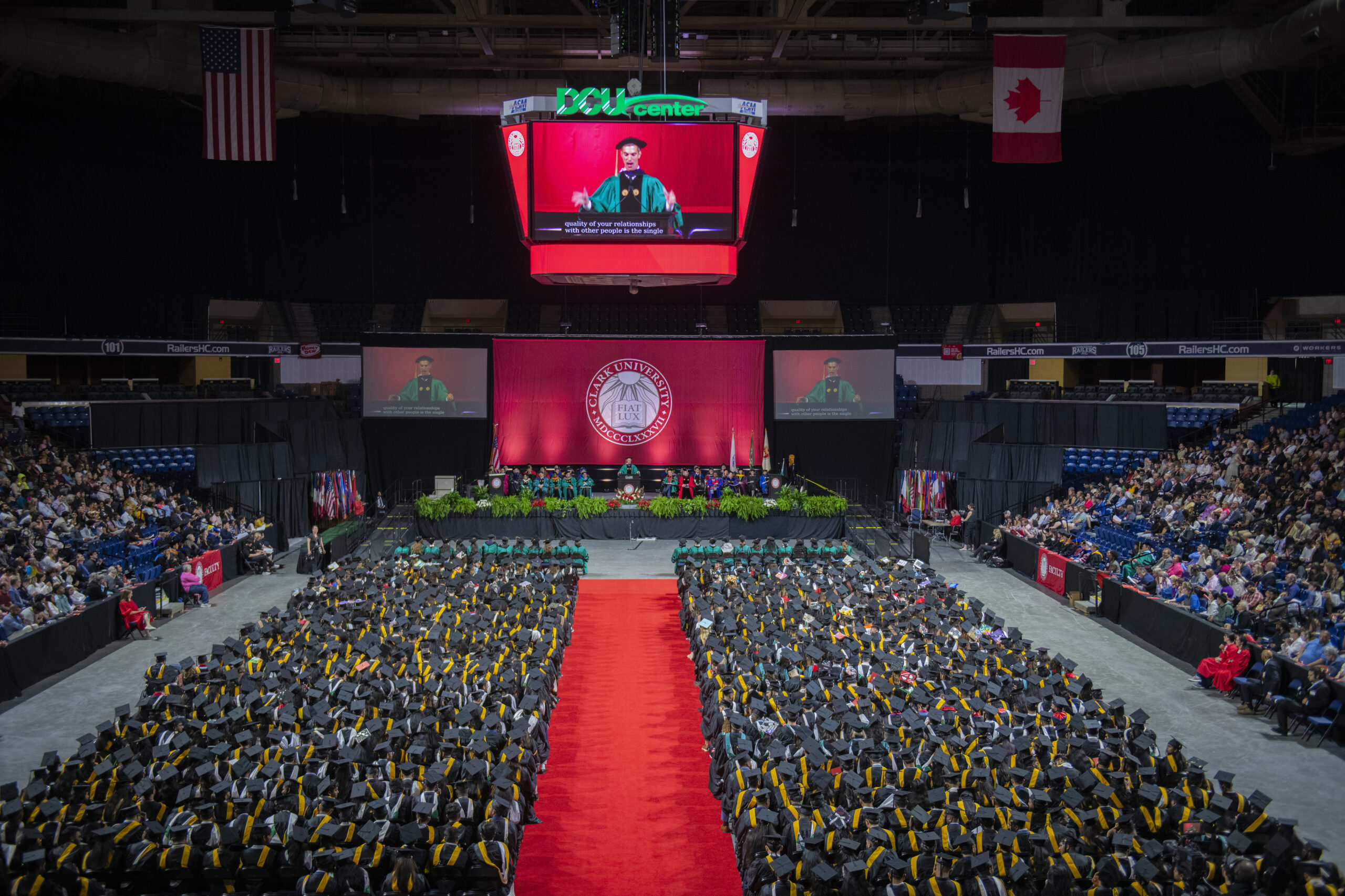 Ari Shapiro delivers remarks at Clark University Commencement