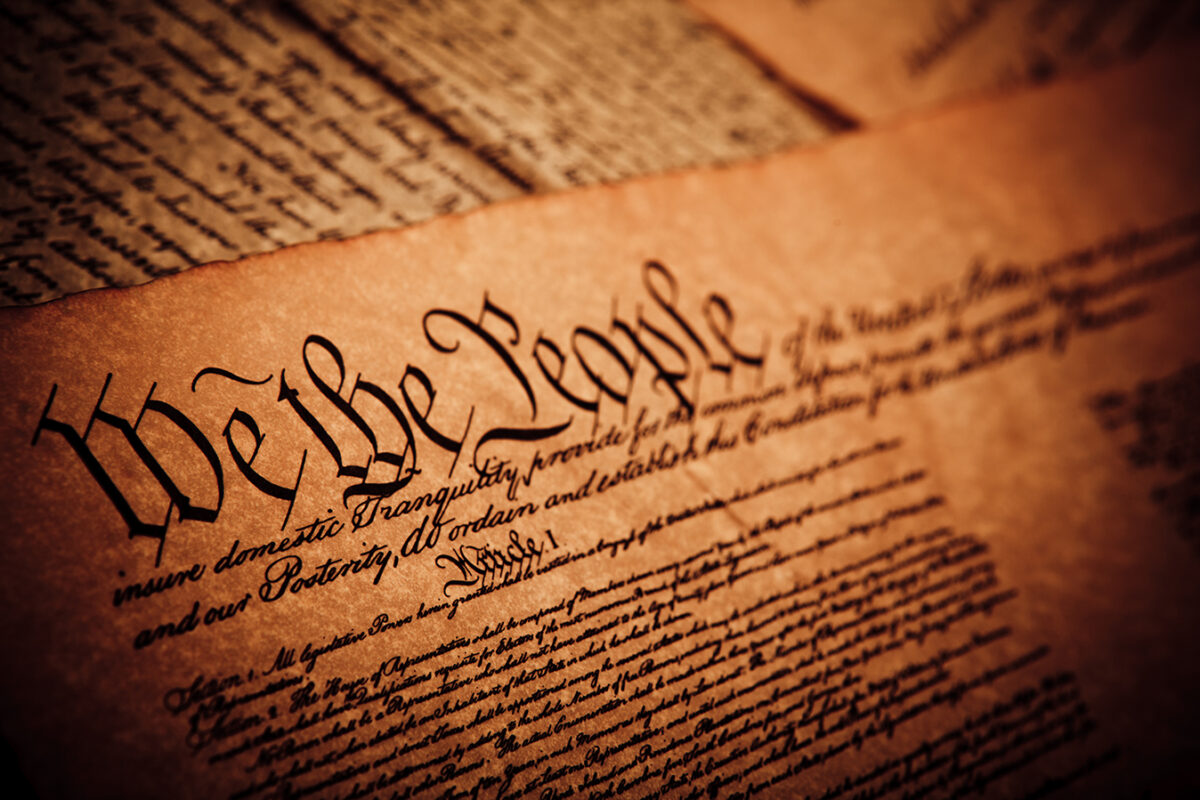 U.S. Constitution first paragraphs