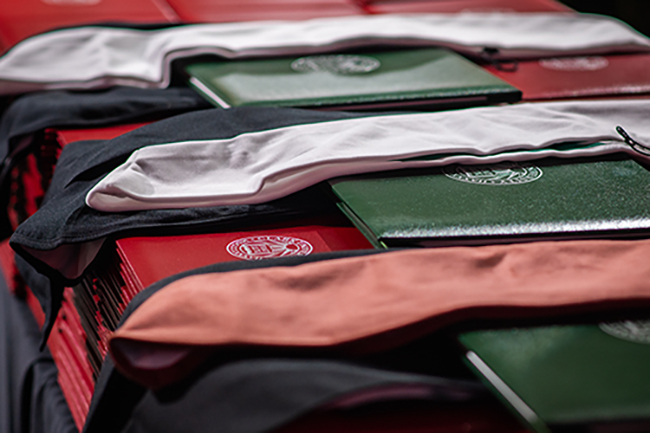 Diplomas and hoods