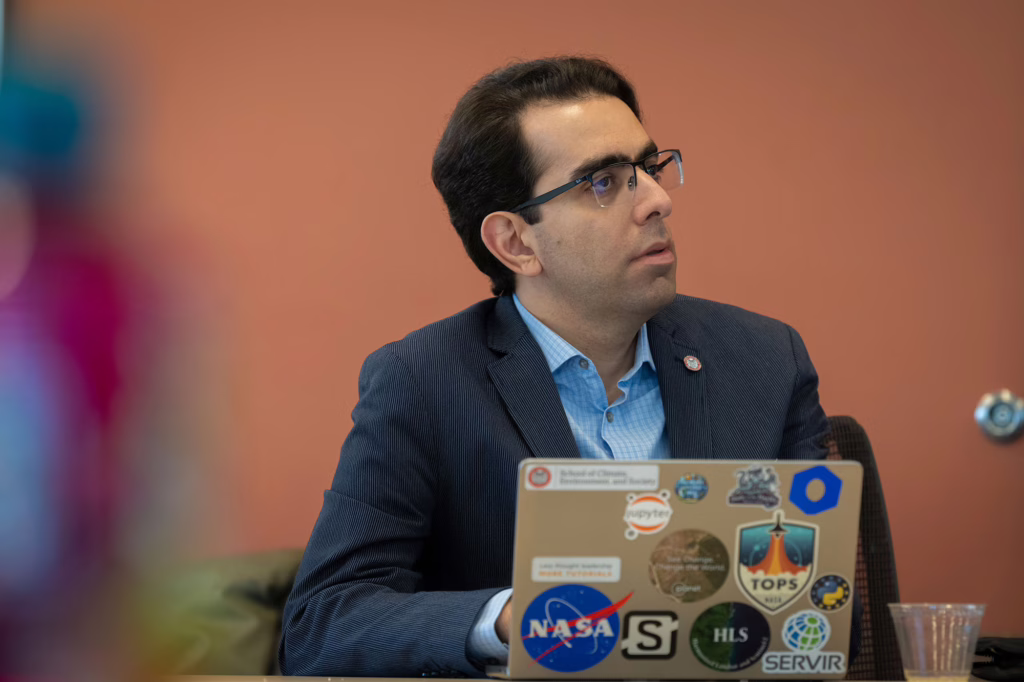 Hamed Alemohammad, director of the Clark Center for Geospatial Analytics