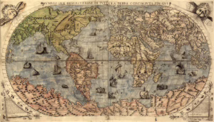 English map of the world, 1565