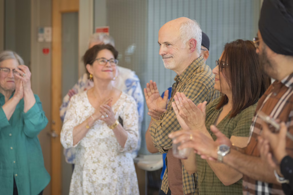 Faculty retirement reception