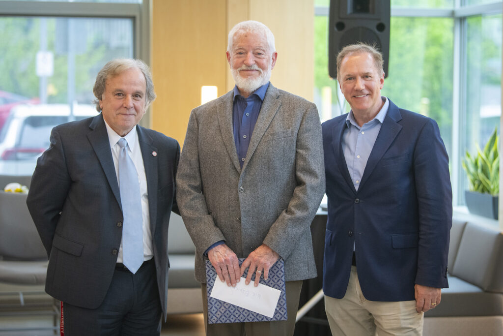 Left to right: David Jordan, Will O'Brien, and David Fithian