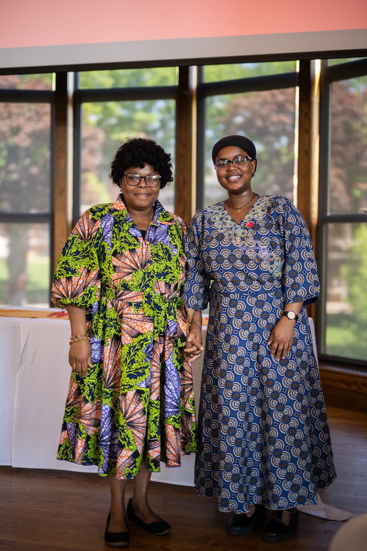 students at pinning ceremony