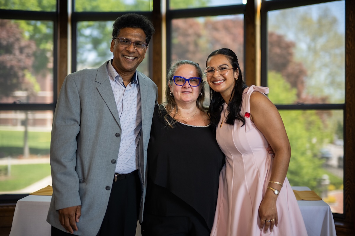 students at pinning ceremony