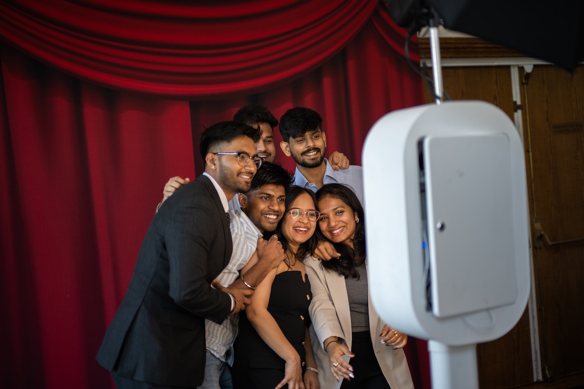 students at pinning ceremony