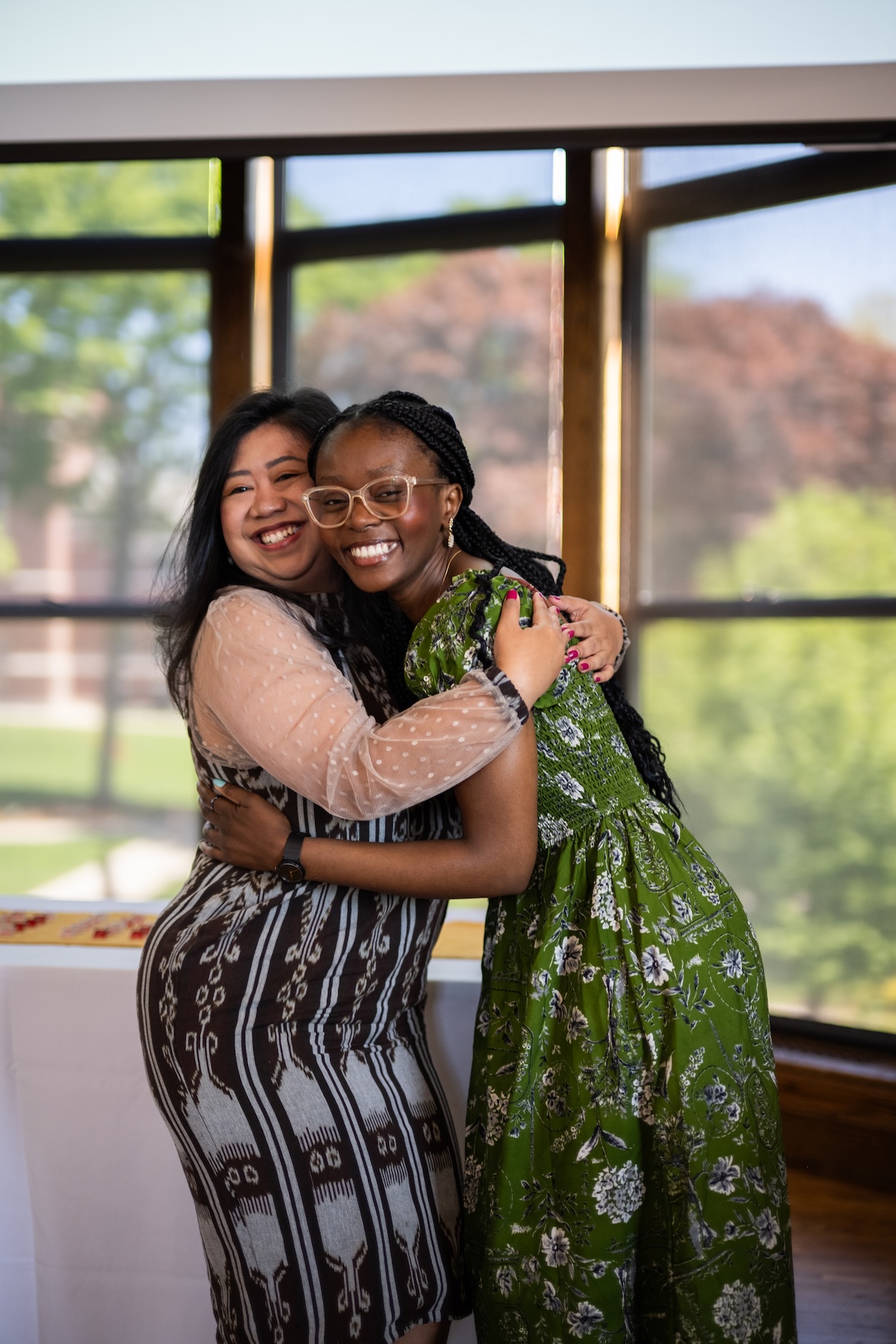 students at pinning ceremony