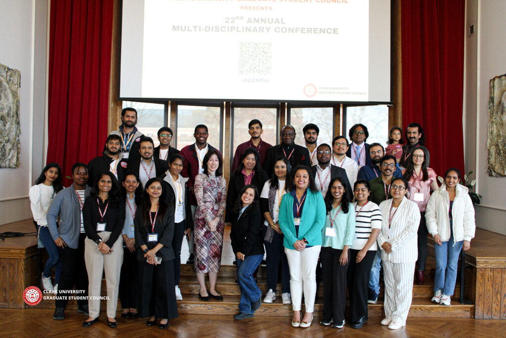 Participants in the 2025 Multidisciplinary Conference, sponsored by the Graduate Student Council