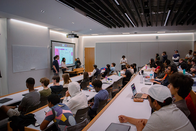 Students participate in Clarkathon 2024