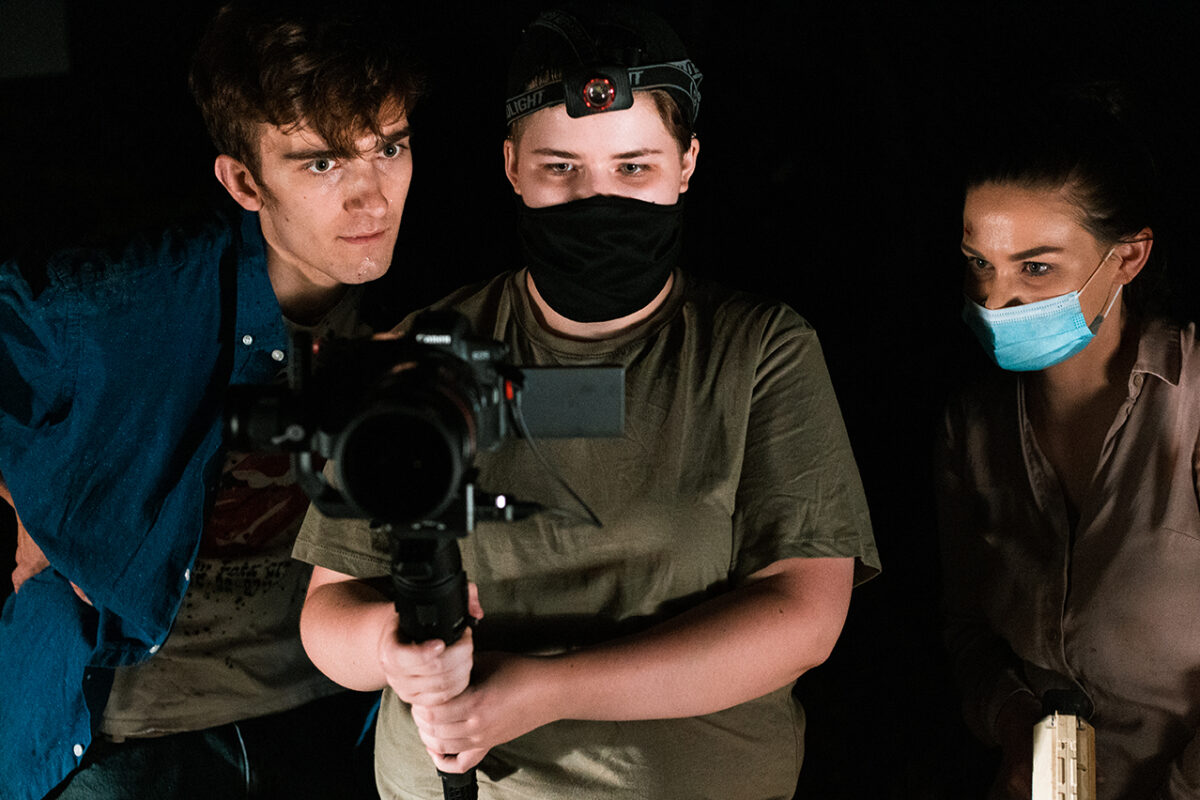 students filmin