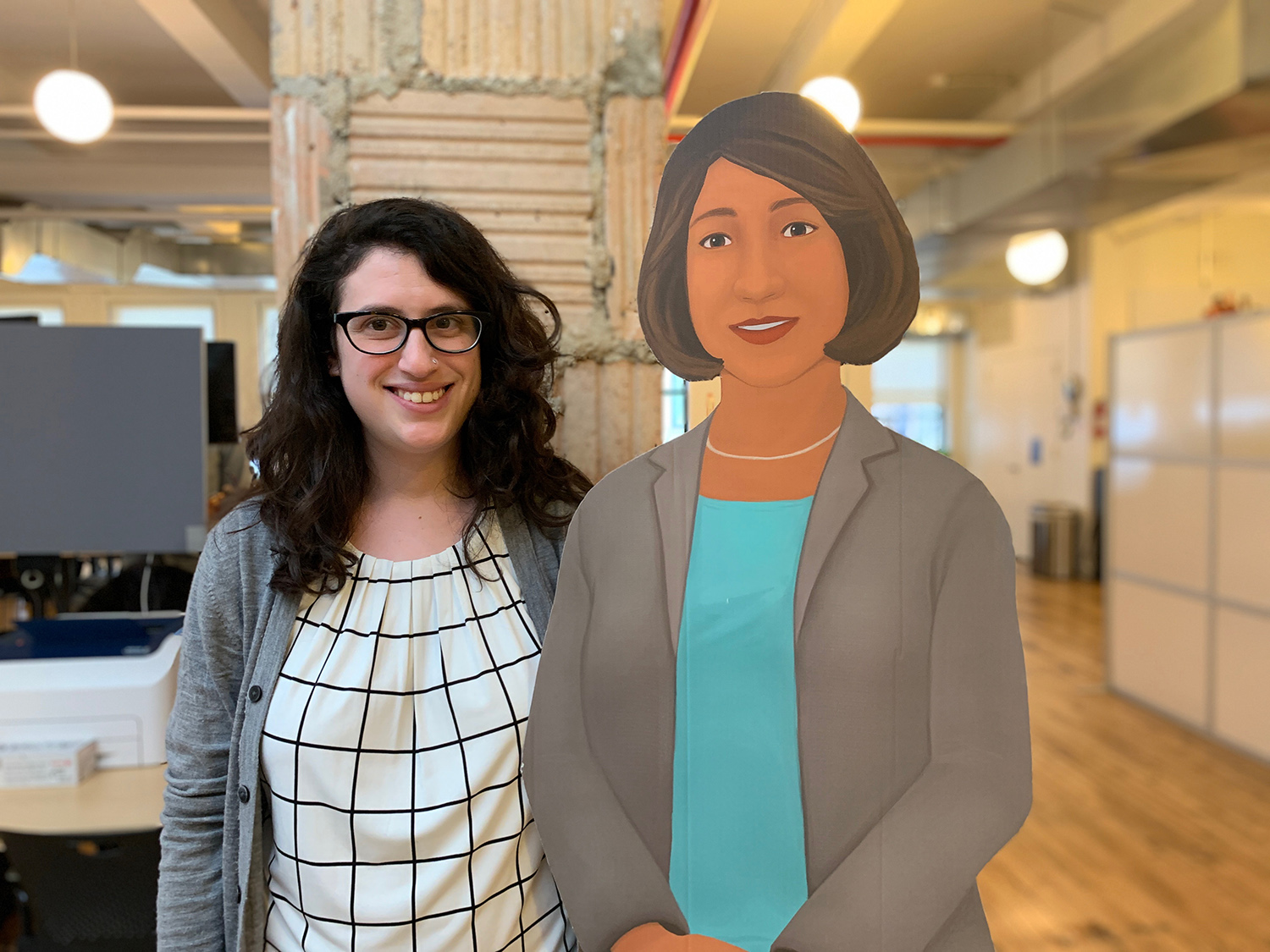 Alumna lana Grunberg Weiss’s work gets Times Square billing