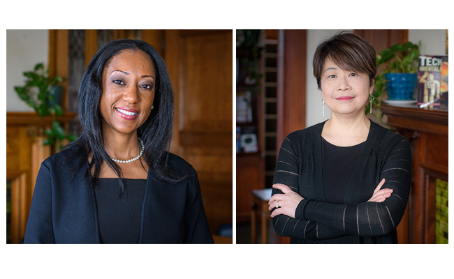Esther Jones and Betsy Huang
