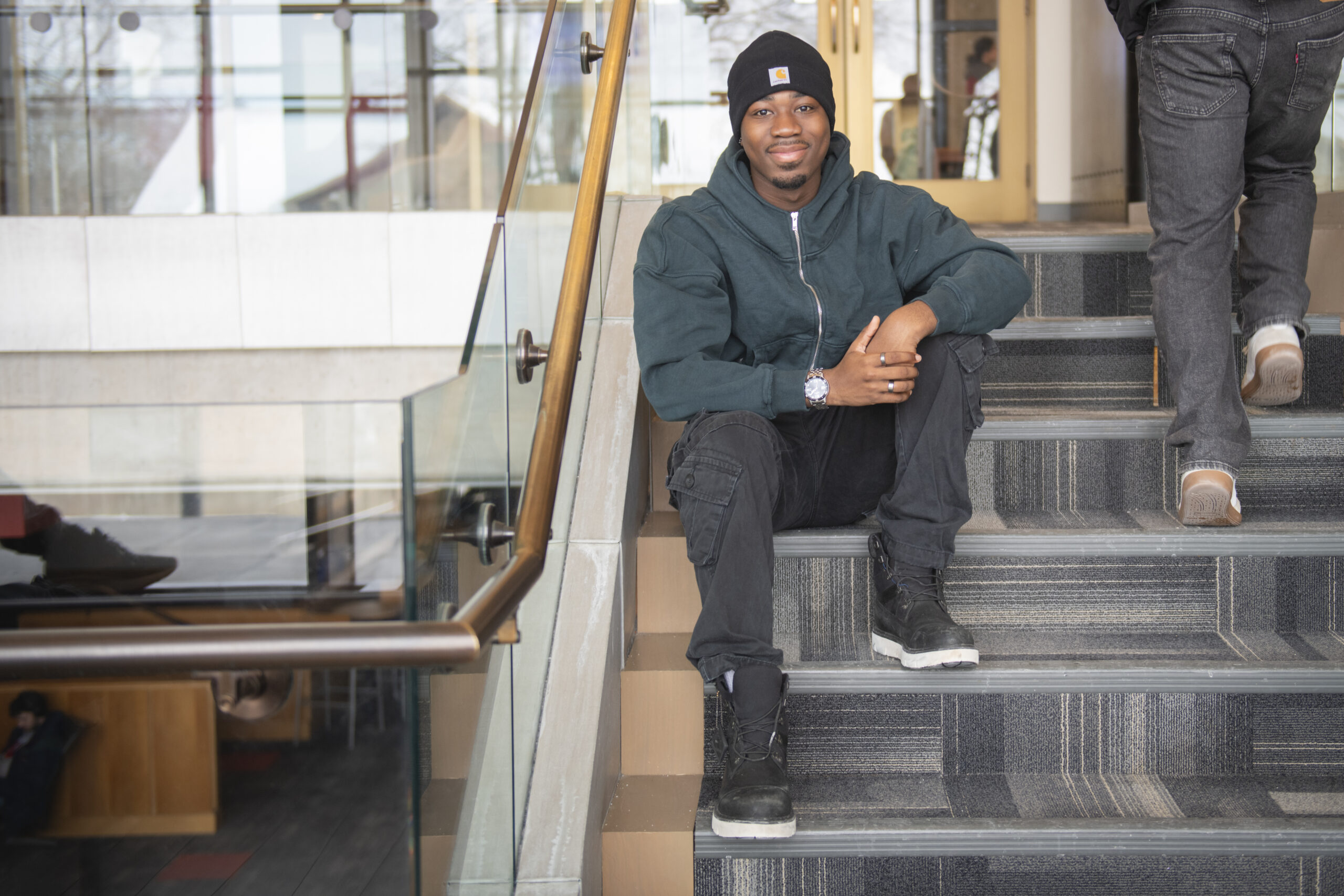 Clark student’s nonprofit has plenty of sole