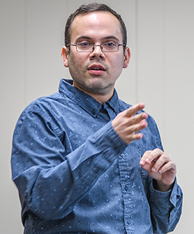 Clark University Professor Juan Pablo Rivera