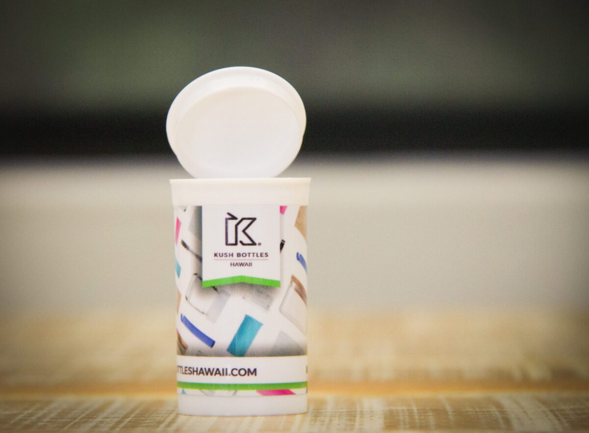 Sample Kush bottle