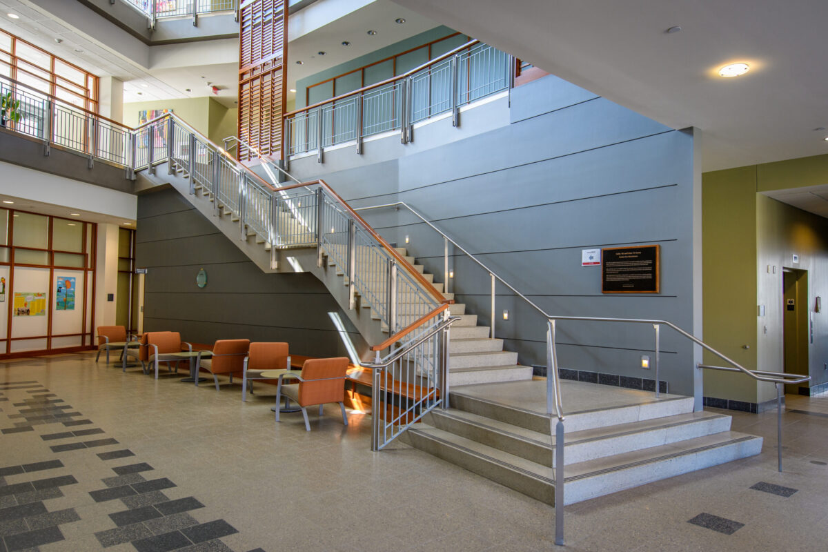 stairs in building