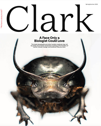 Cover of Clark University Magazine, spring/summer 2025 issue