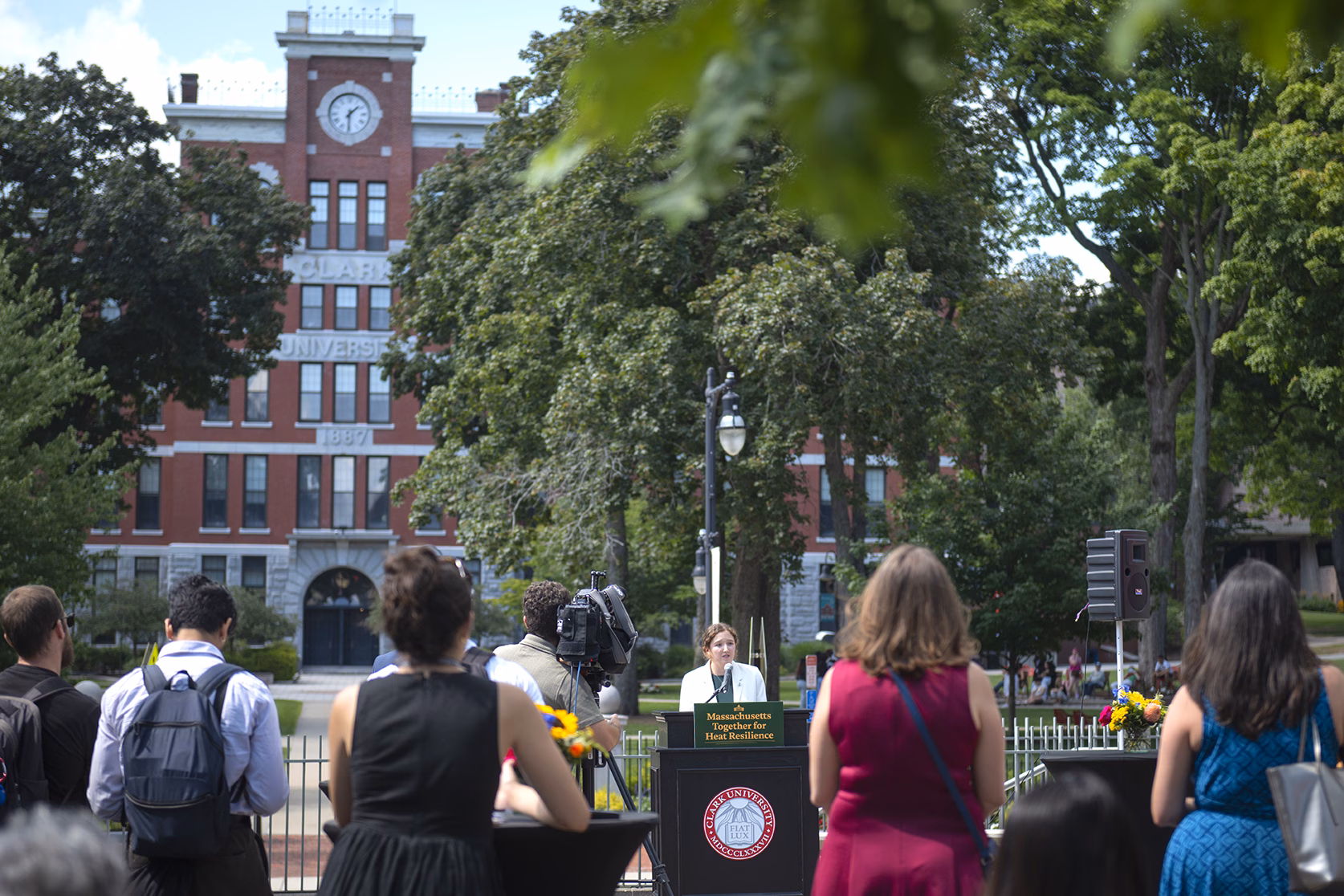 Massachusetts Heat Resilience Officer Katie Schlick at Clark University