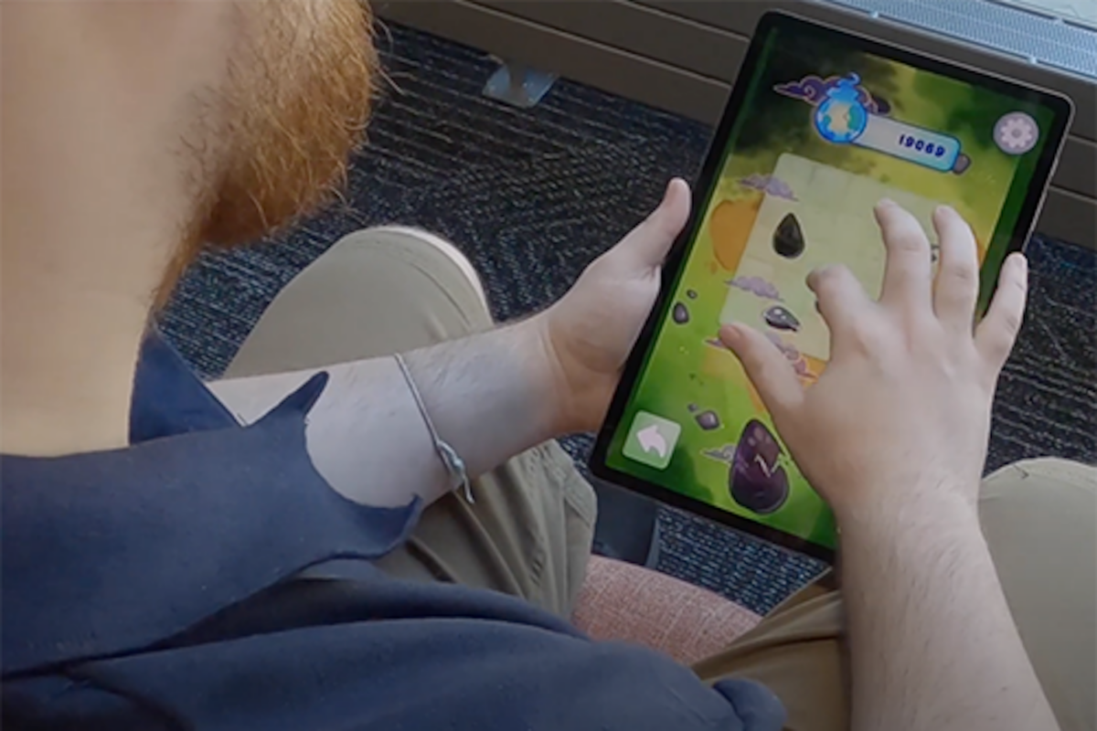 Maxwell Xavier playing Merge Monastery