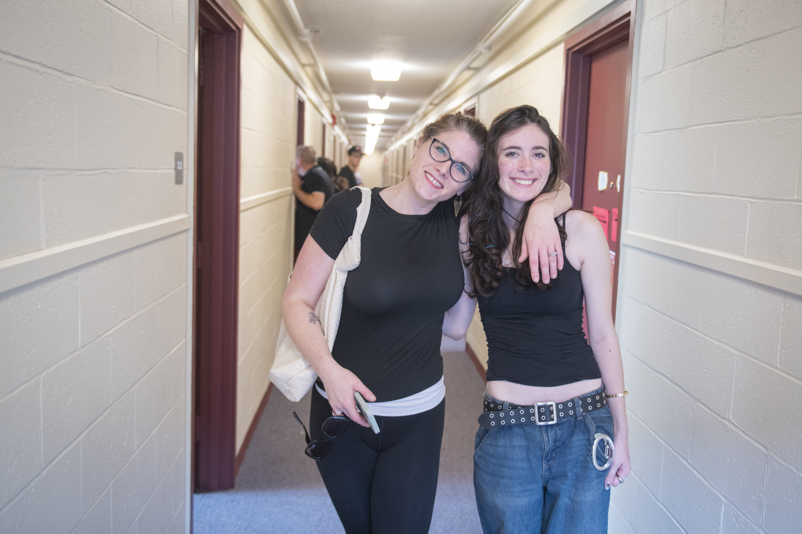 parent and student post for photo