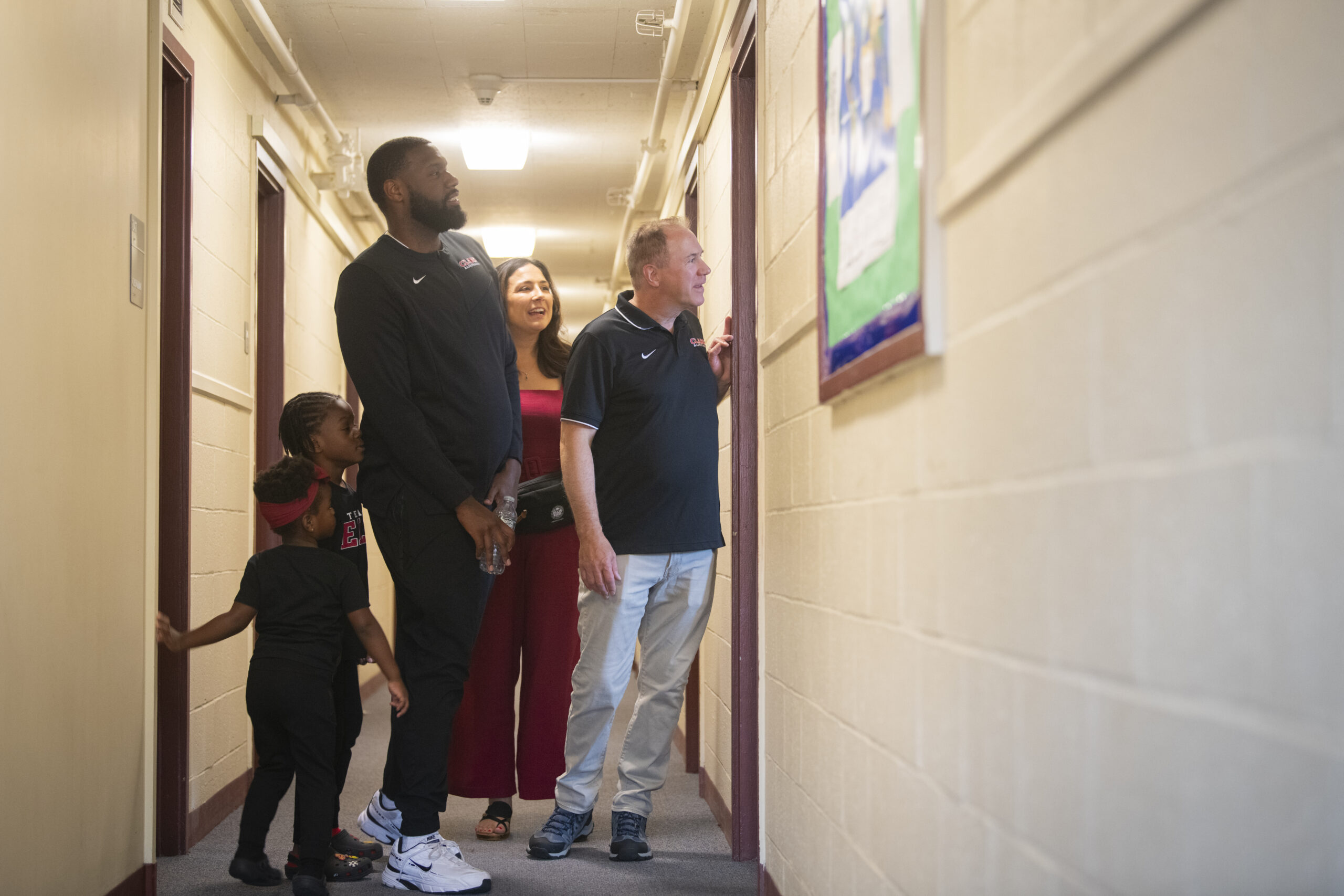 people in residence hall