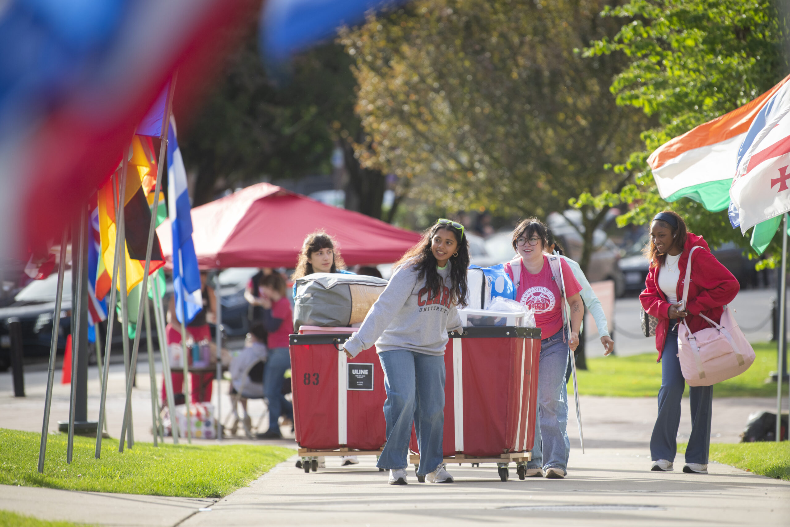 people move bins