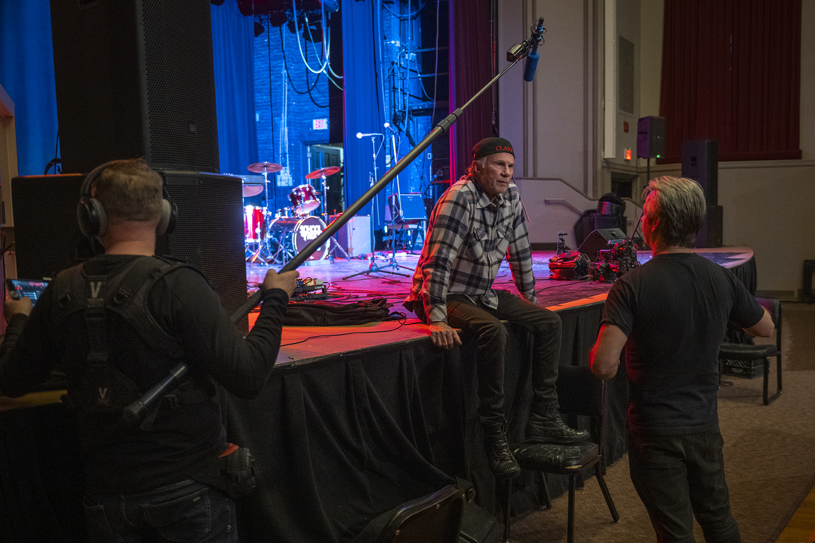 Clark parent and Red Hot Chili Peppers drummer Chad Smith records "Echoes of Atwood Hall"