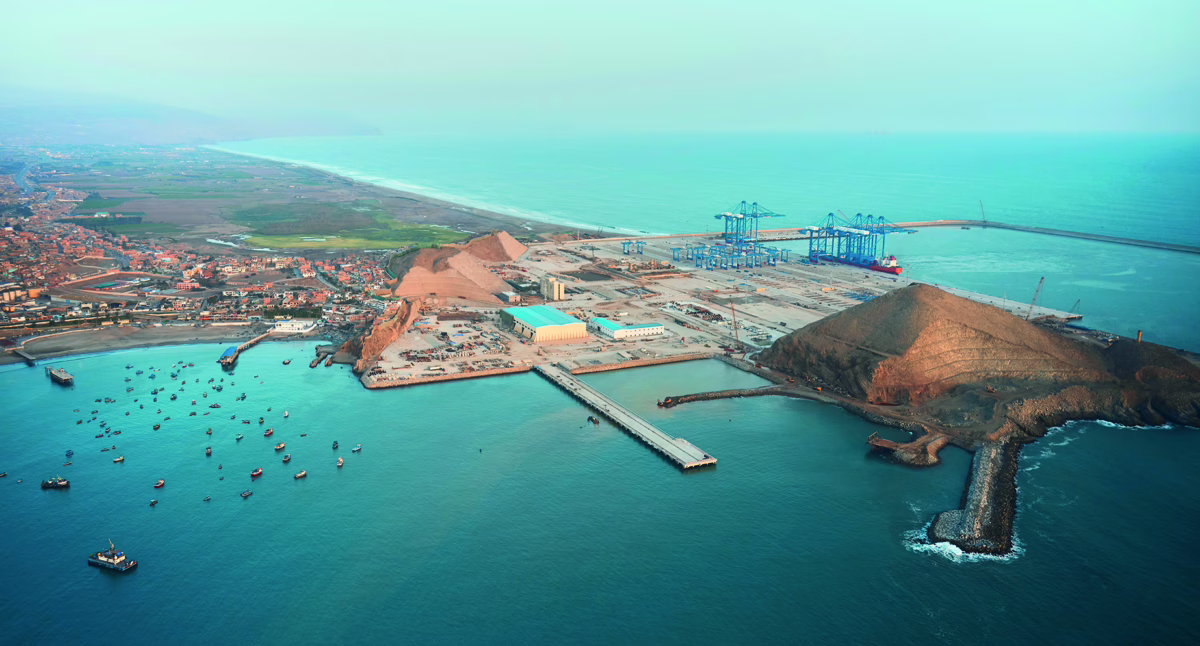 Port of Chancay in Peru