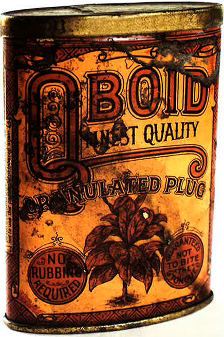 Qboid Tobacco tin