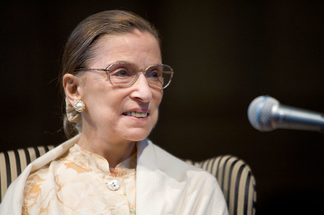 The Clark community recalls the life and legacy of Ruth Bader Ginsburg