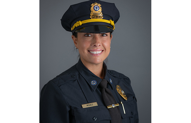 Clark University Sgt Lauren Misale