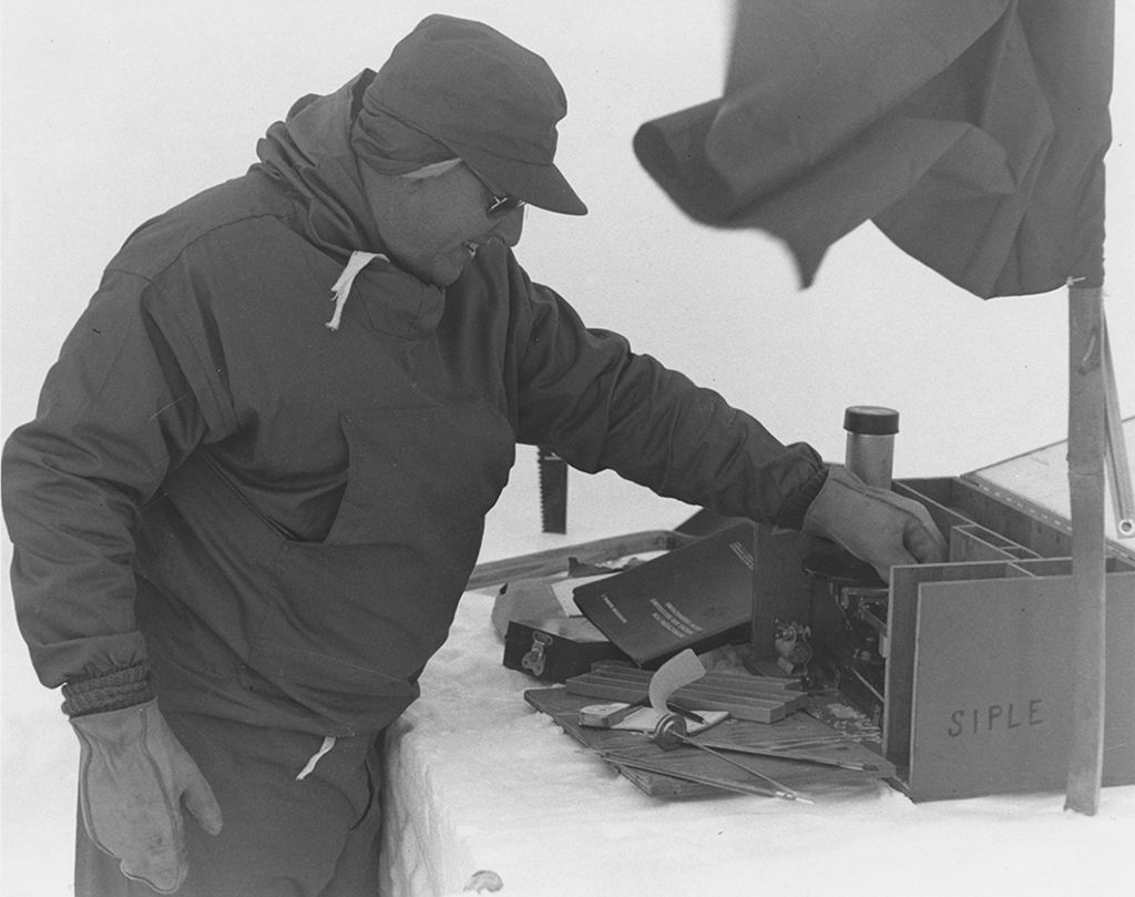 Paul Allman Siple: Wind chill