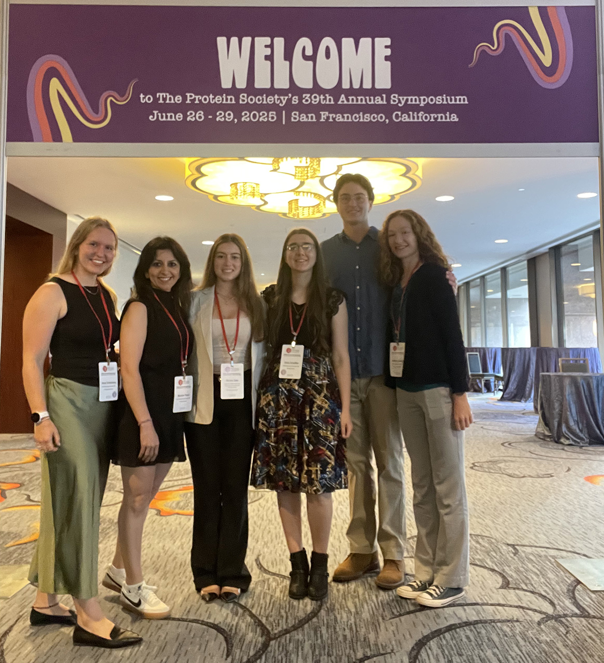 Spratt Lab students at the 39th annual Protein Society Symposium