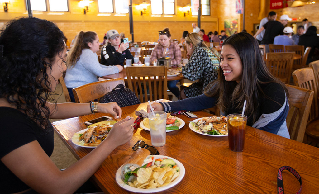 Students were at the table for decision on Dining Services change