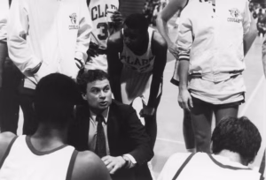 Wally Halas during a timeout