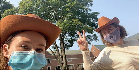 Sarah Byrn and Zoe Wright