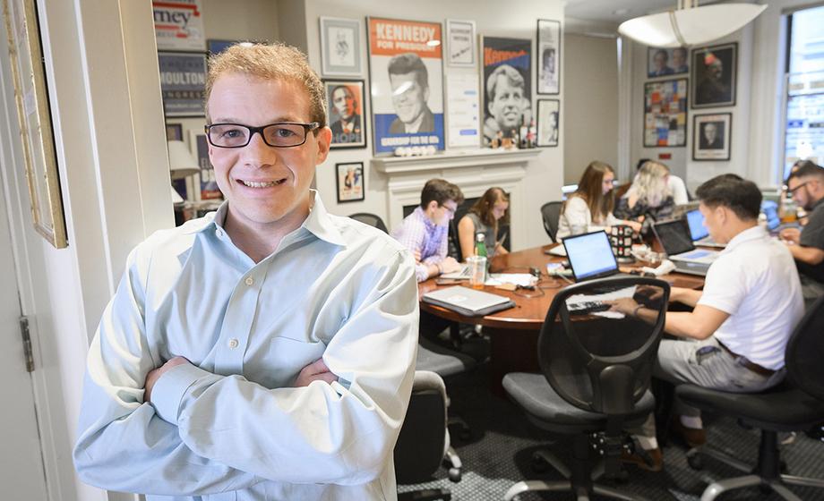 Adam Katzman earns his political stripes at The Blue Lab