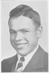 Albert B. Southwick's Pasticcio yearbook photo