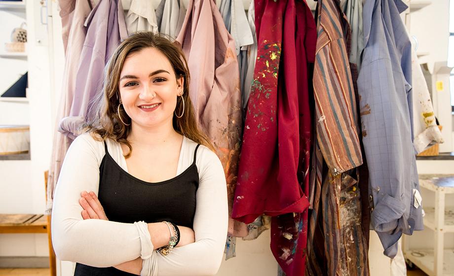 Clark Diarist explores more than just art with new major